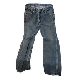 Wrangler Regular Fit Blue Jeans Mens 36x34